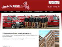 Tablet Screenshot of denbettetoemrer.dk